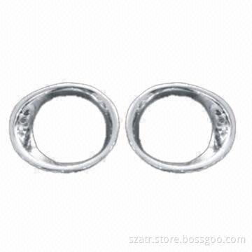 Fog lamp rim for Innova 12-ON, made of ABS with chromed